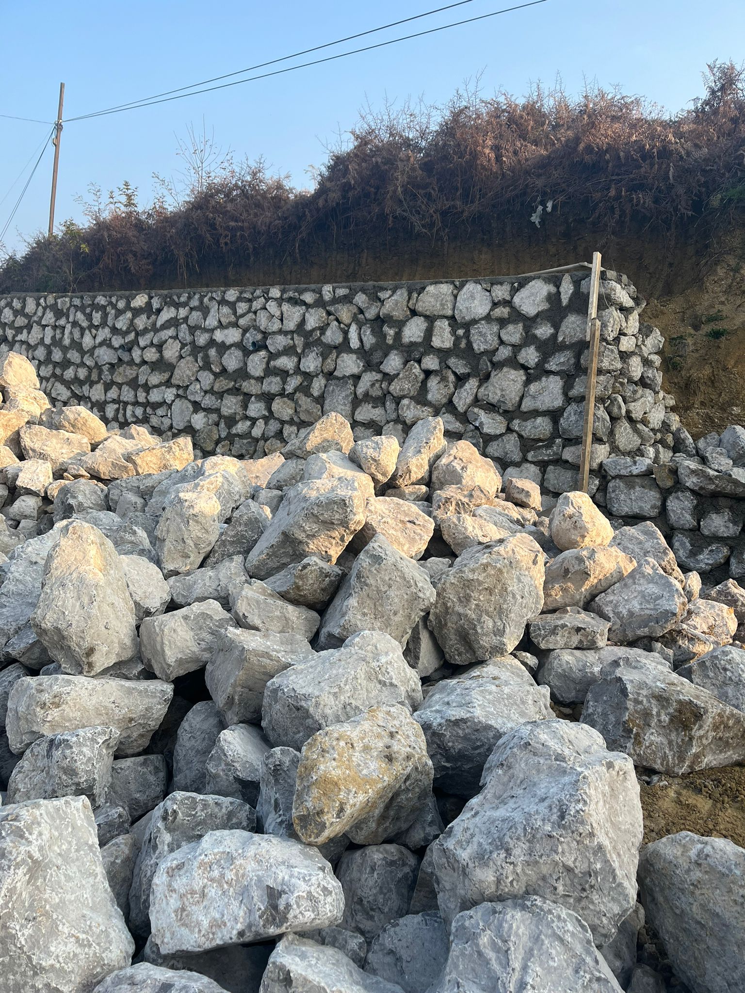 YAZIBAŞI TAŞ SET DUVAR UYGULAMASI