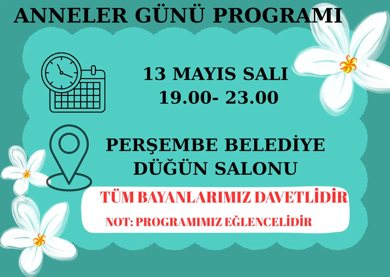 ANNELER GÜNÜ PROGRAMI