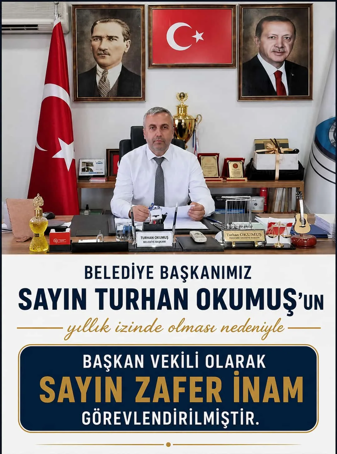 BAŞKAN VEKİLİ ZAFER İNAM