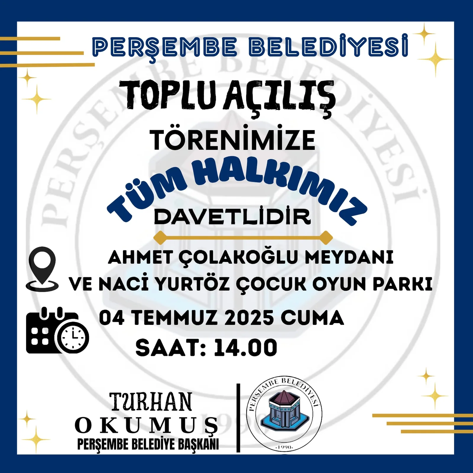 Toplu açılış töreni
