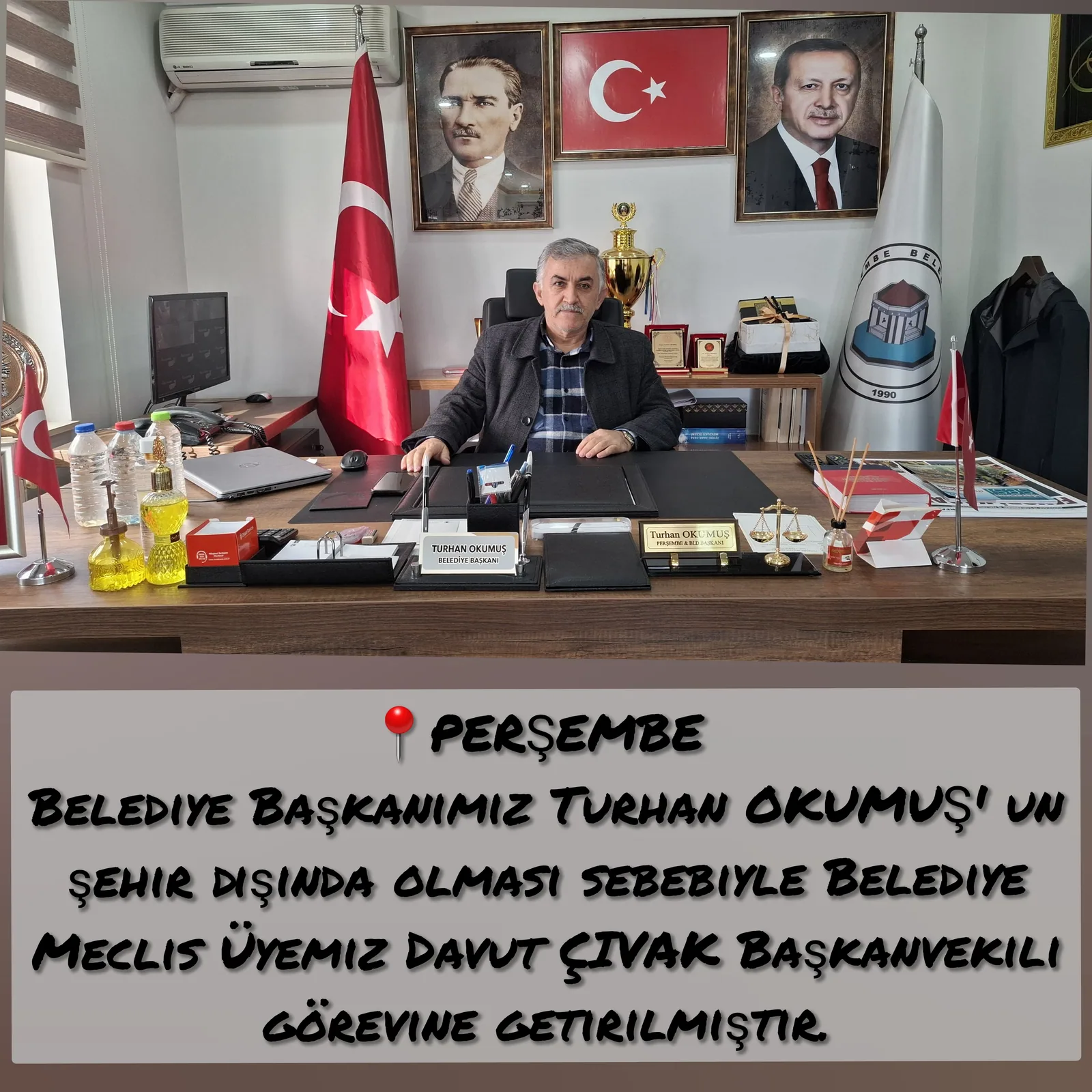 BAŞKAN VEKİLİ DAVUT ÇIVAK