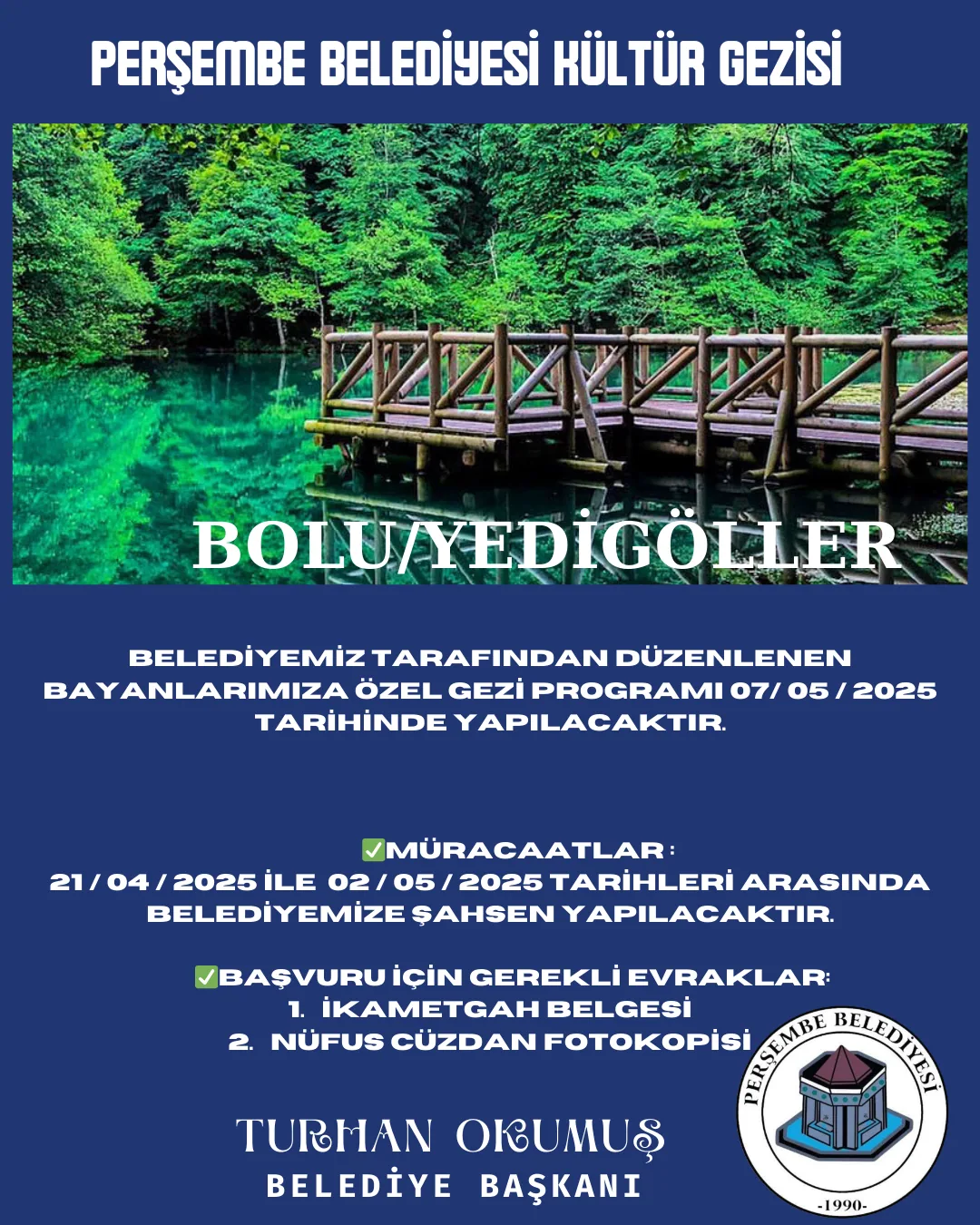 BAYANLARIMIZA ÖZEL GEZİ PROGRAMI