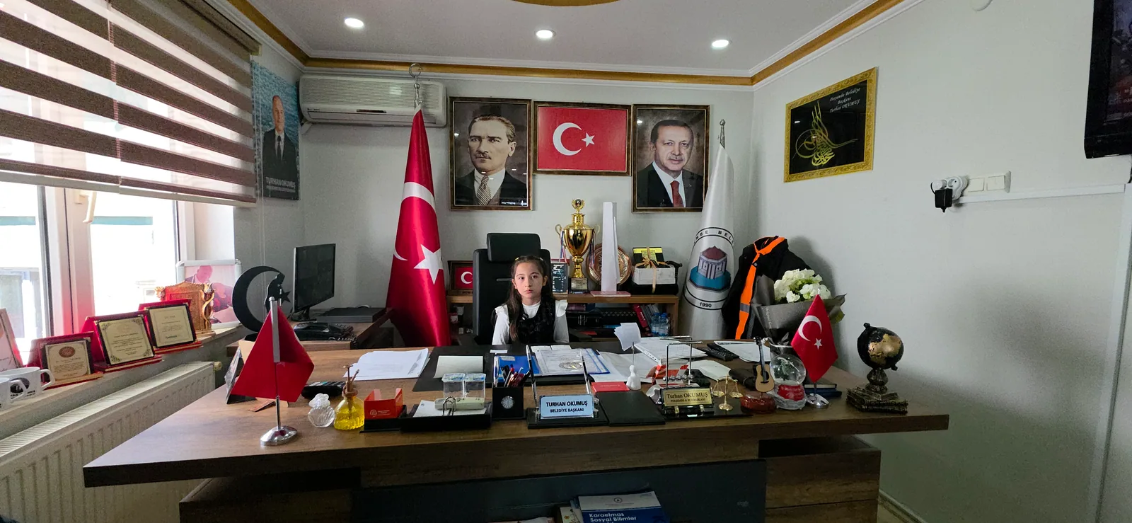 ÇOCUK BAŞKAN MEDİNE NUR GEMİCİ