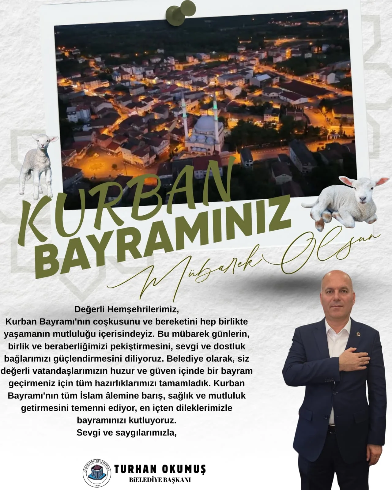 KURBAN BAYRAMINIZ MÜBAREK OLSUN