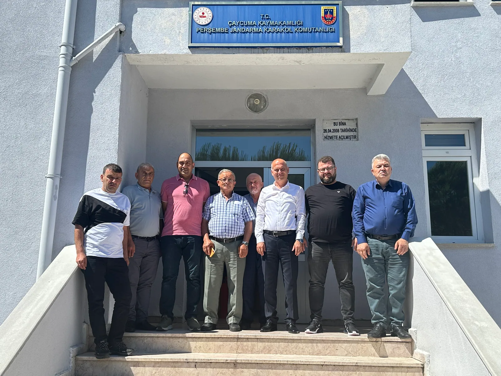 PERŞEMBE KARAKOL KOMUTANLIĞINA BAYRAM ZİYARETİ