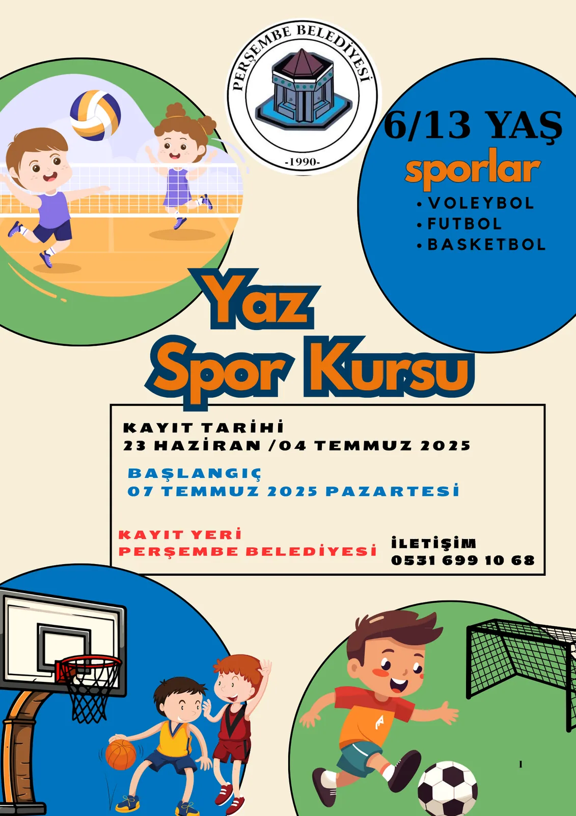 YAZ SPOR KURSU